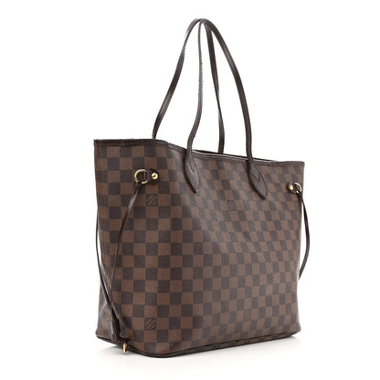 Louis Vuitton Damier Ebene Neverfull MM 3 of 17