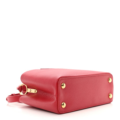 Louis Vuitton Taurillon Capucines BB Scarlet Red 5 of 10