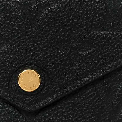 Louis Vuitton Empreinte Victorine Wallet Black 9 of 9