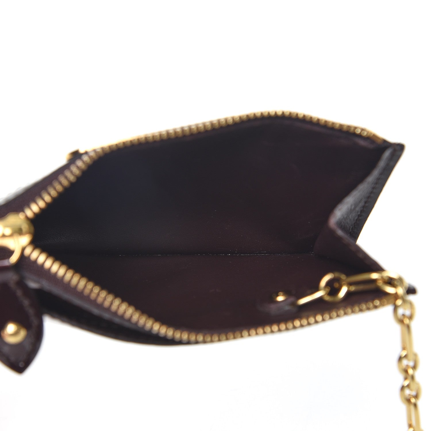 Louis Vuitton Vernis Key Pouch Amarante 5 of 7