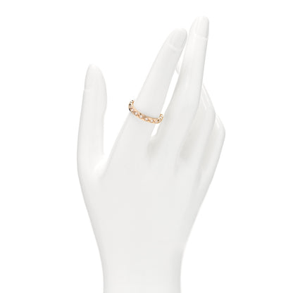 Chanel 18K Beige Gold Diamond Mini Coco Crush Ring 57 8 2 of 5