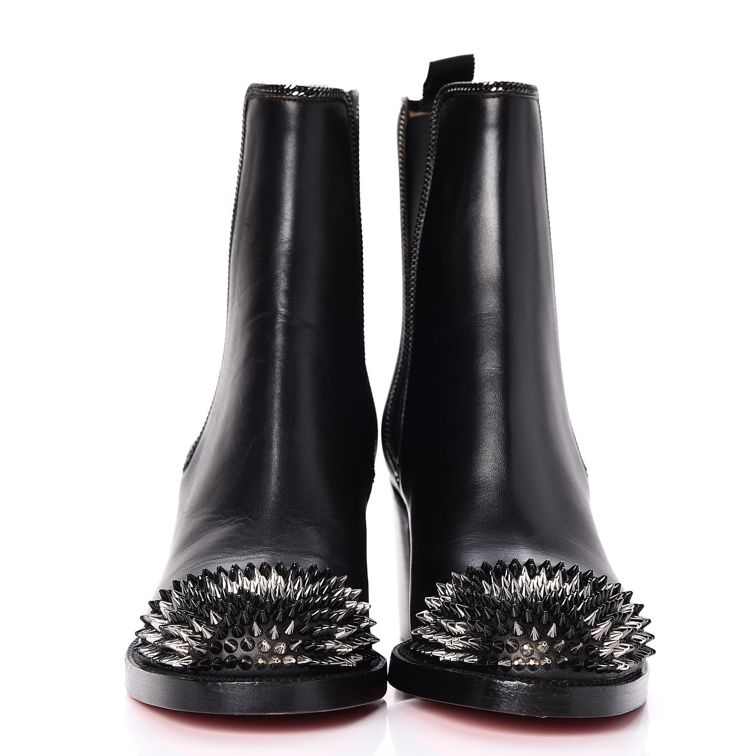 Christian Louboutin Veau Velours Otaboo 70 Chelsea Boots 35 Black 2 of 8