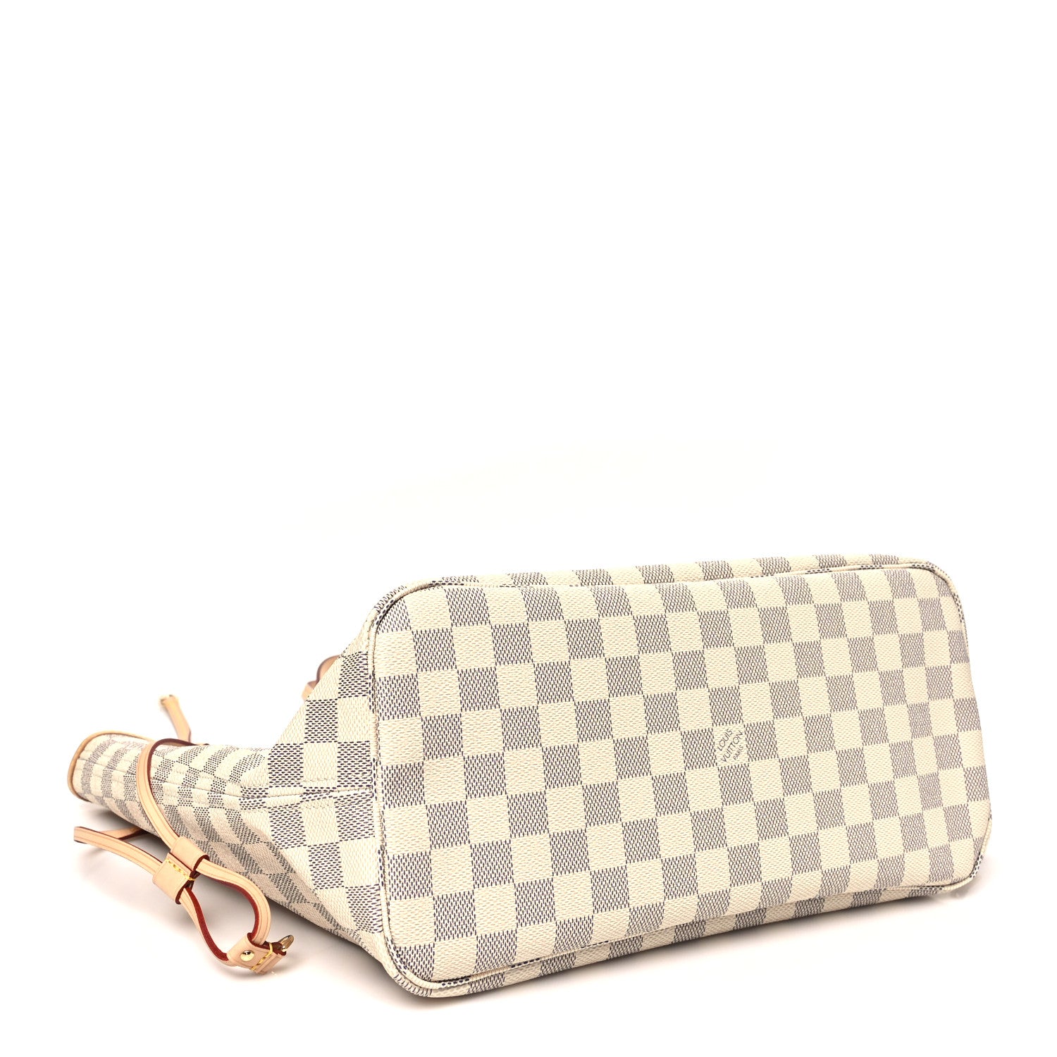 Louis Vuitton Damier Azur Neo Neverfull MM Rose Ballerine 5 of 9