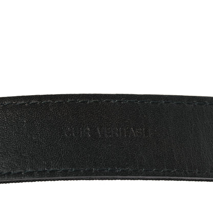 Chanel Grosgrain Crystal CC Belt 80 32 Black 6 of 8