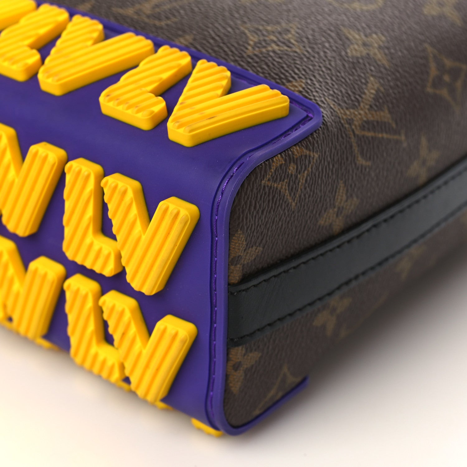 Louis Vuitton Monogram LV Rubber Cruiser Messenger Multicolor