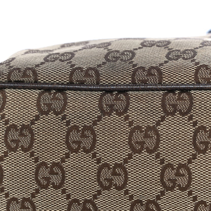 Gucci Monogram Signature Tote Dark Brown 12 of 41