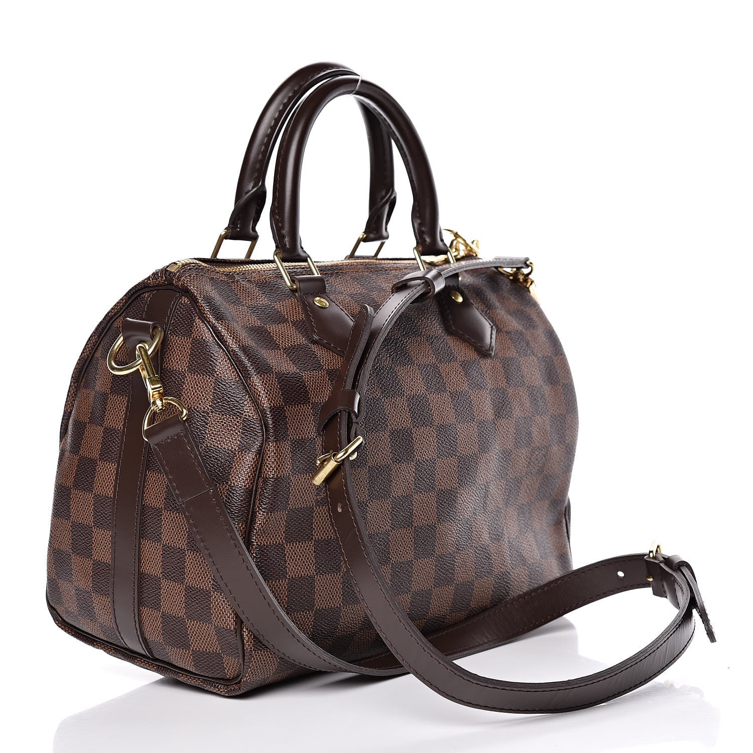 Louis Vuitton Damier Ebene Speedy Bandouliere 25 3 of 13