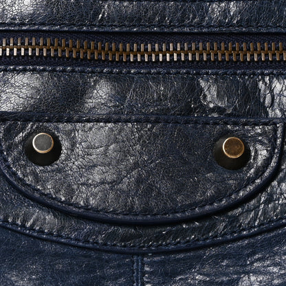 Balenciaga Agneau Classic Hardware Work Bleu Obscur 9 of 11
