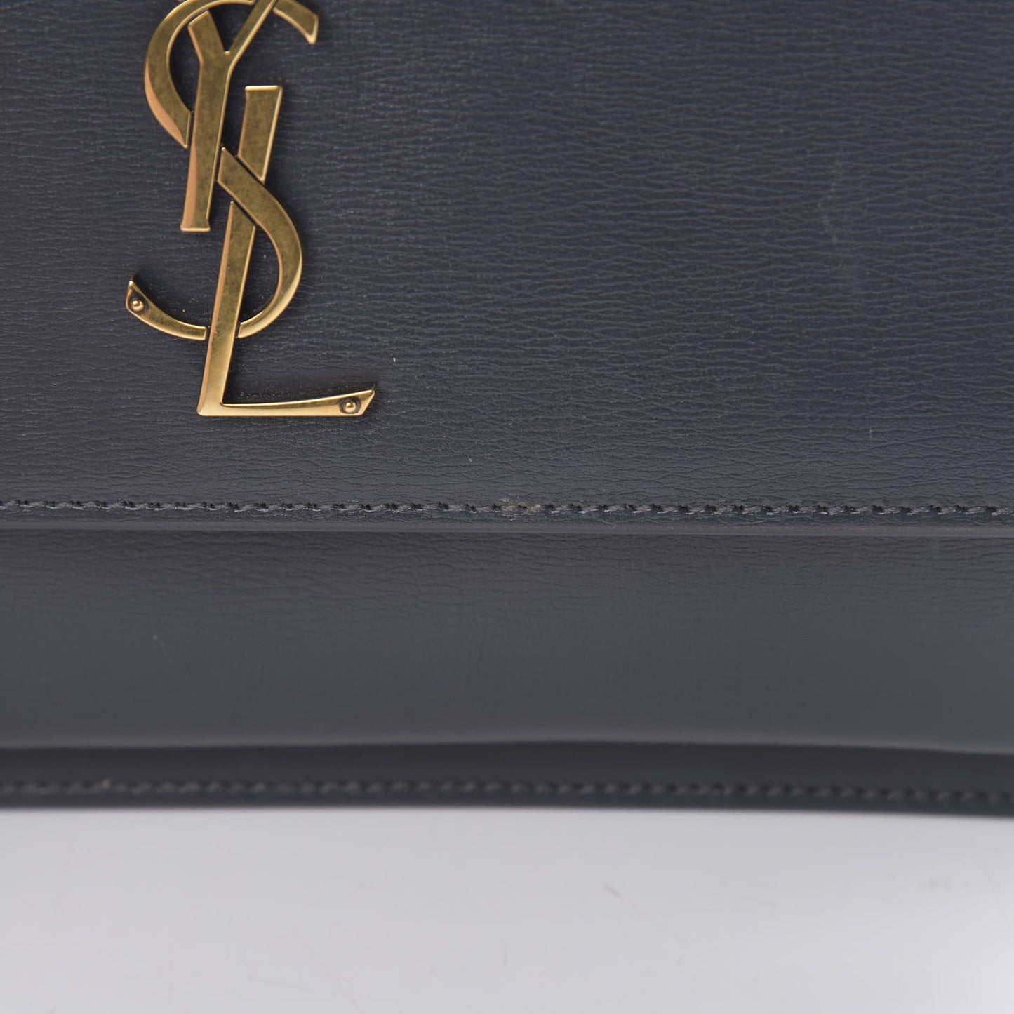 Calfskin Medium Monogram Sunset Gray