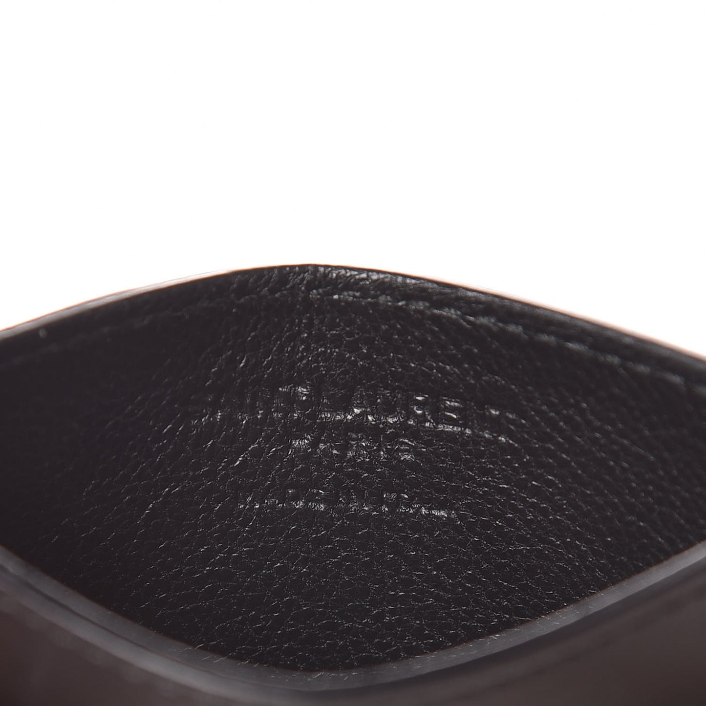 Calfskin Classic Y Card Case Black