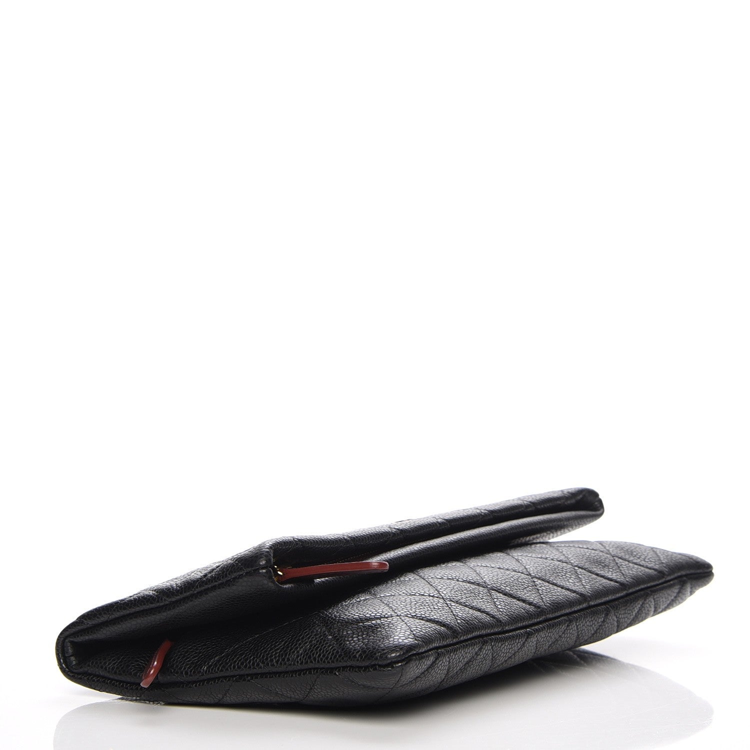 Chanel Caviar Quilted CC Beauty Clutch Black 5 of 8
