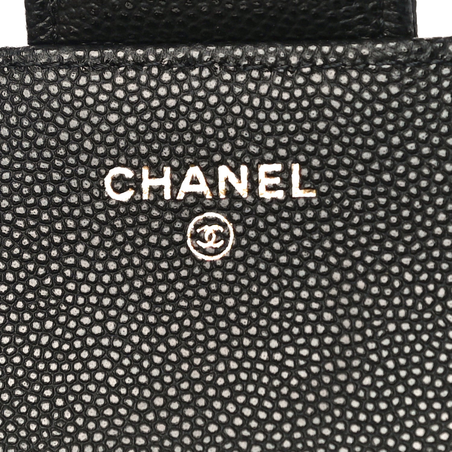 Chanel Caviar Quilted Glasses Case With Chain Black 6 of 12