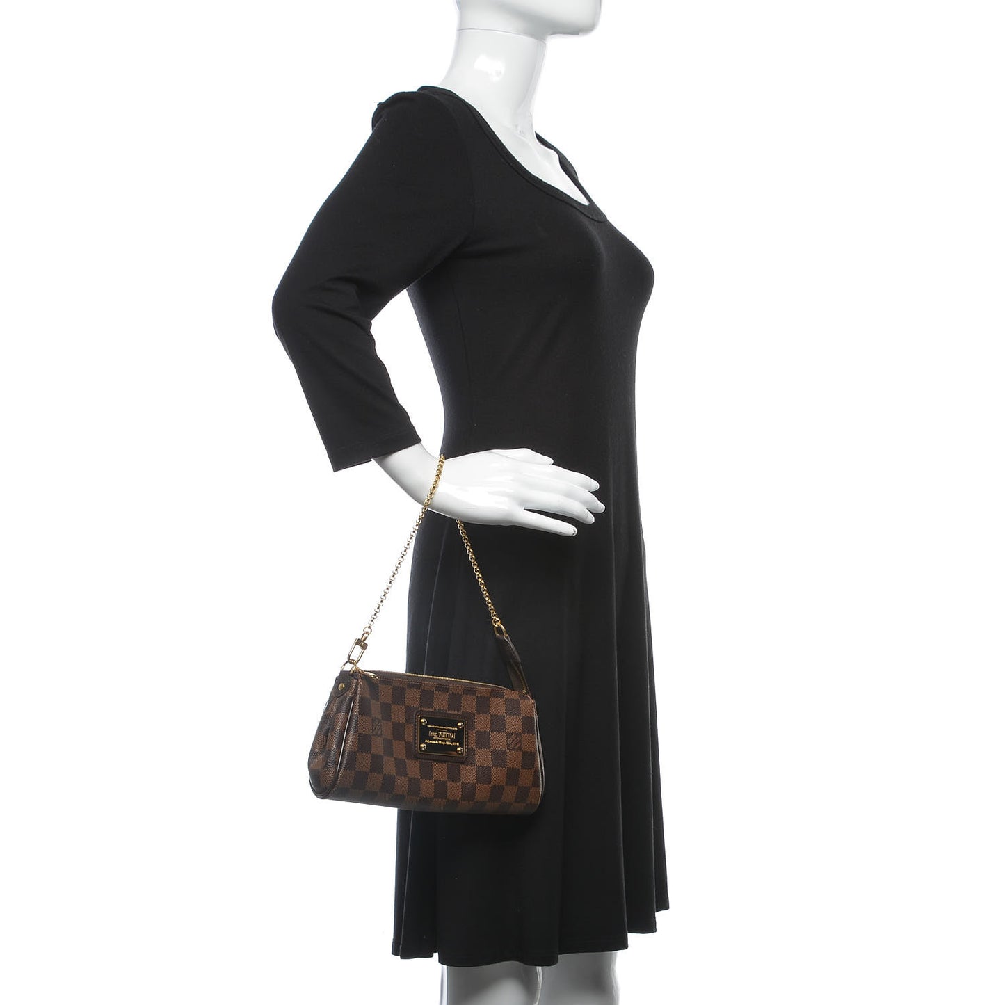 Damier Ebene Eva Clutch