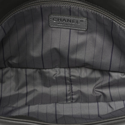 Chanel Lambskin Studded CC East West Flap Grey 5 of 13
