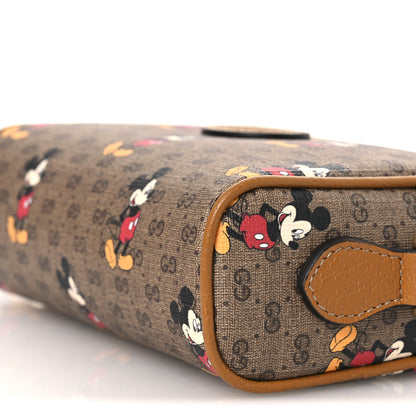 Gucci X DISNEY Mini Vintage GG Supreme Monogram Mickey Mouse Shoulder Bag Beige Vintage Sun Oil 10 of 11