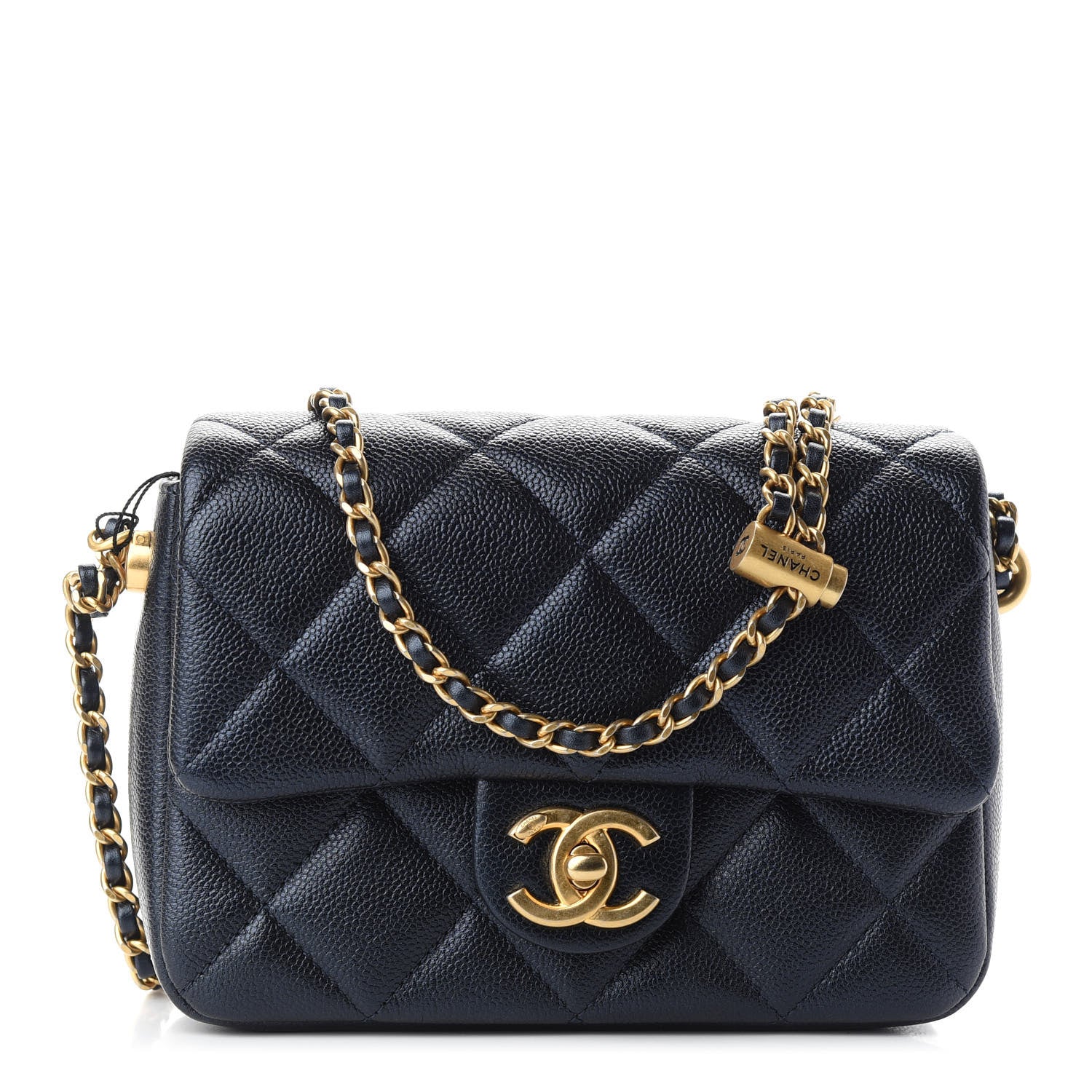 Chanel Iridescent Caviar Quilted Mini My Perfect Flap Black 1 of 9