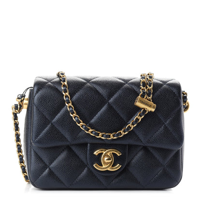 Chanel Iridescent Caviar Quilted Mini My Perfect Flap Black 1 of 9