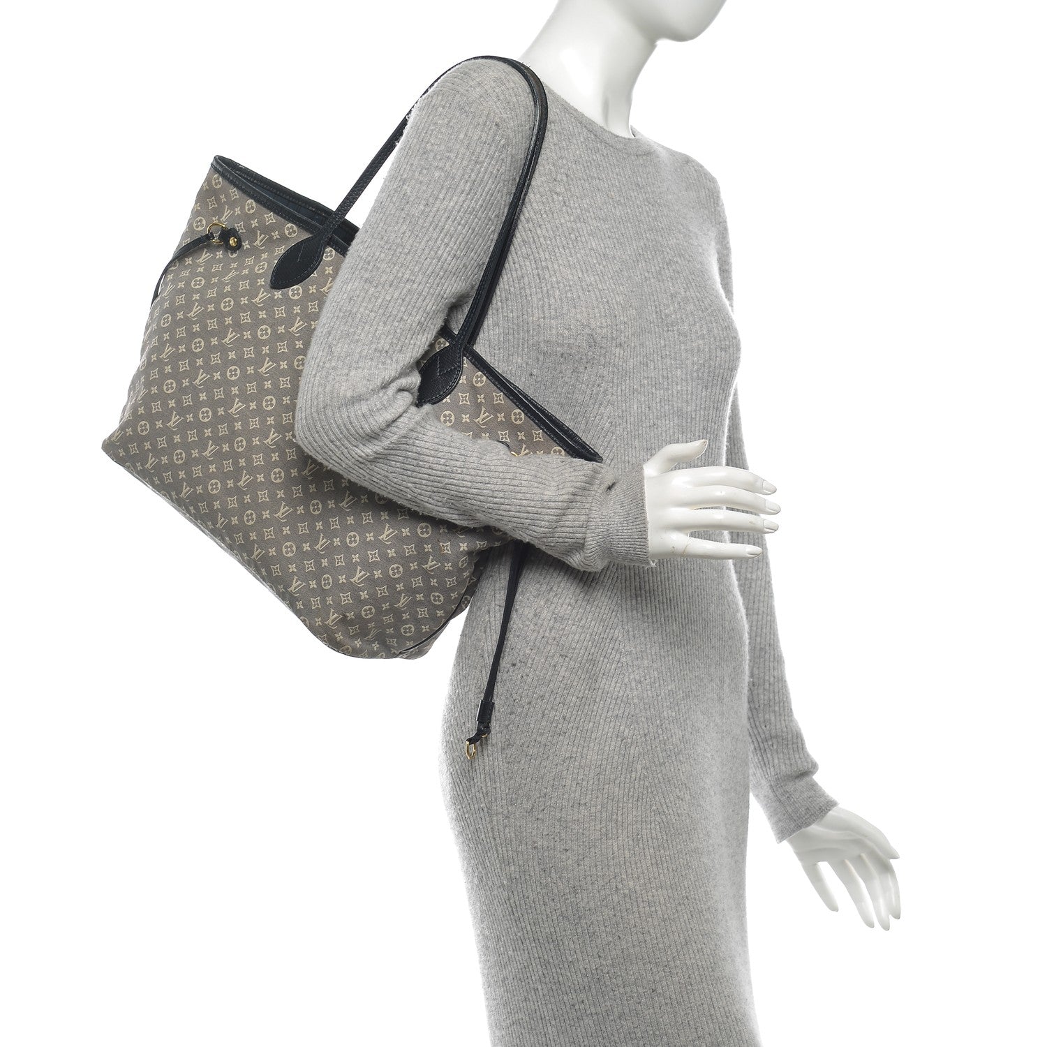 Louis Vuitton Monogram Idylle Neverfull MM Encre 2 of 7