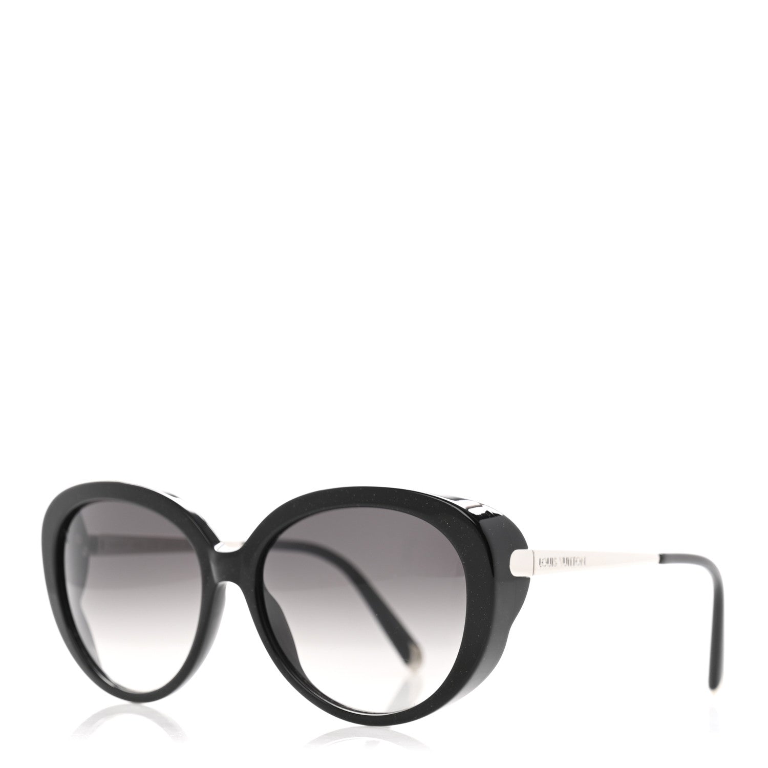 Louis Vuitton Acetate Bluebell Sunglasses Z0693W Black Glitter 1 of 9