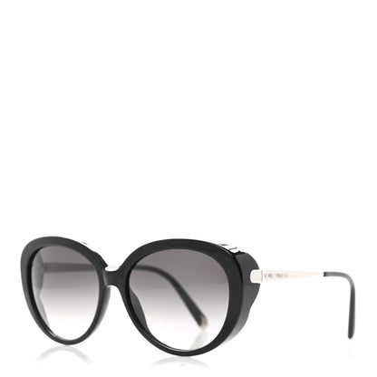 Louis Vuitton Acetate Bluebell Sunglasses Z0693W Black Glitter 1 of 9