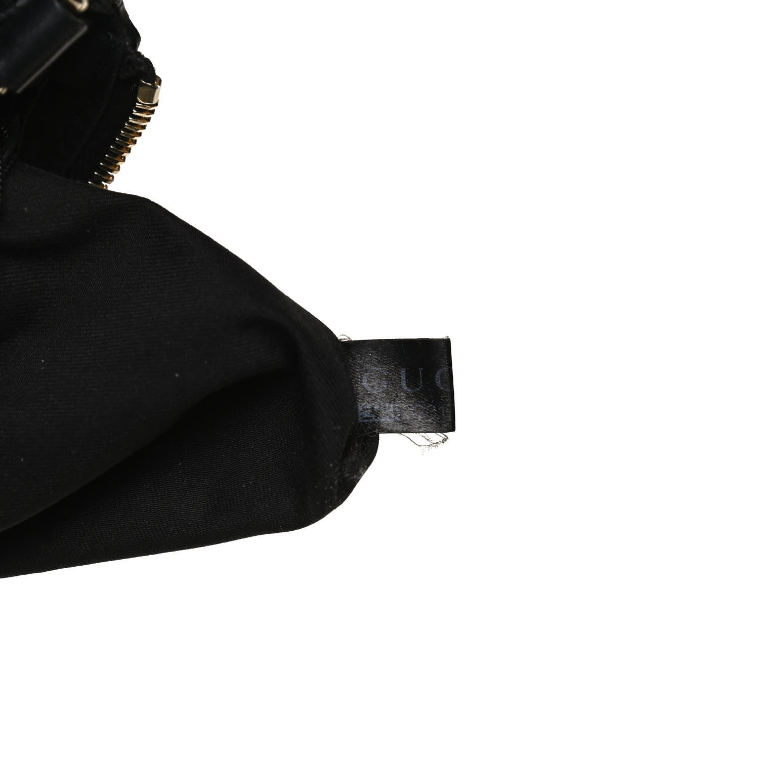 Gucci Monogram Medium D Gold Ring Hobo Black 8 of 15