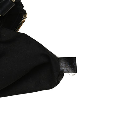 Gucci Monogram Medium D Gold Ring Hobo Black 8 of 15