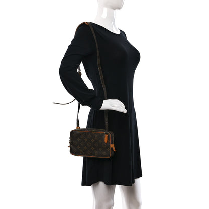 Louis Vuitton Monogram Pochette Marly Bandouliere 2 of 8