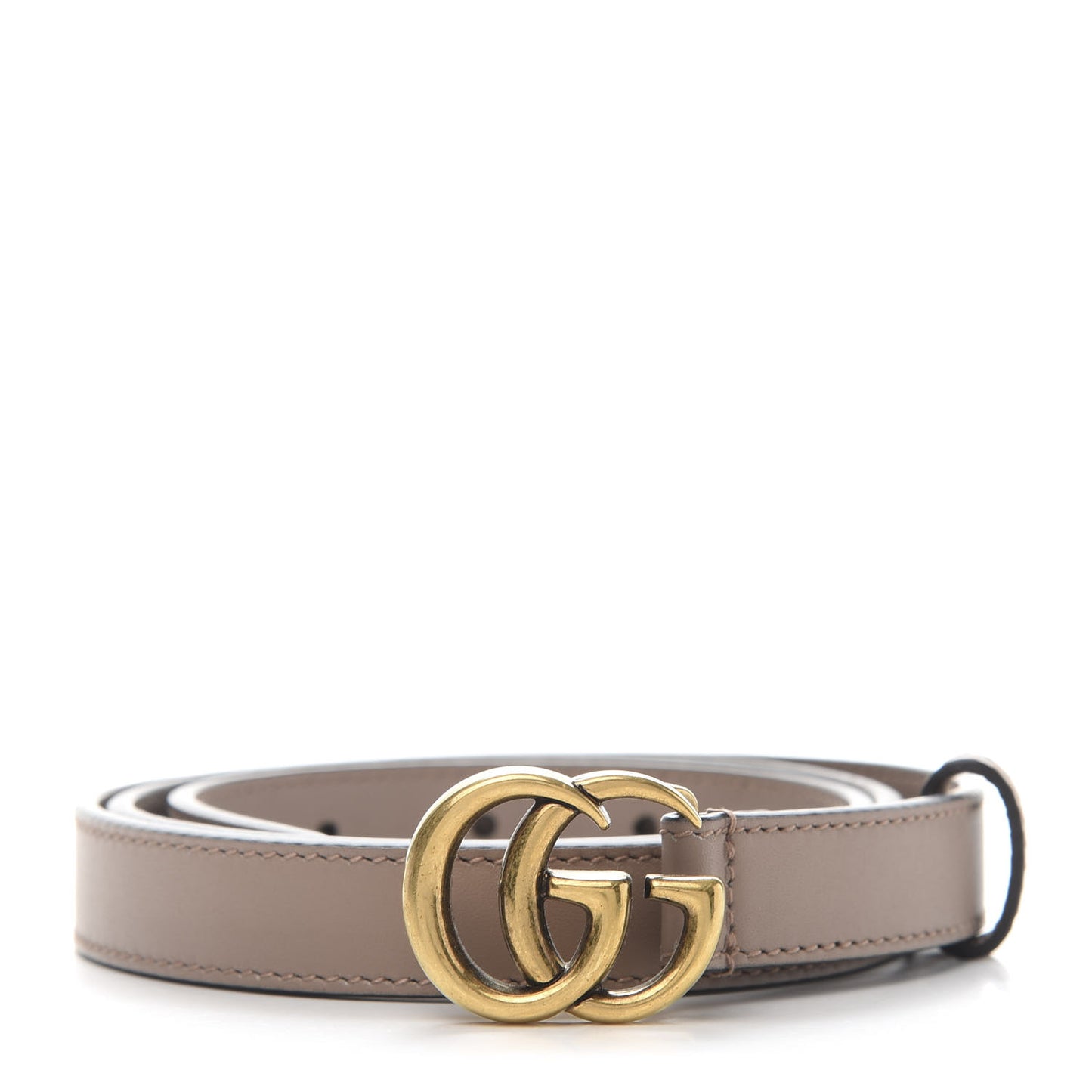 Calfskin Double G 20mm Belt 85 34 Porcelain Rose