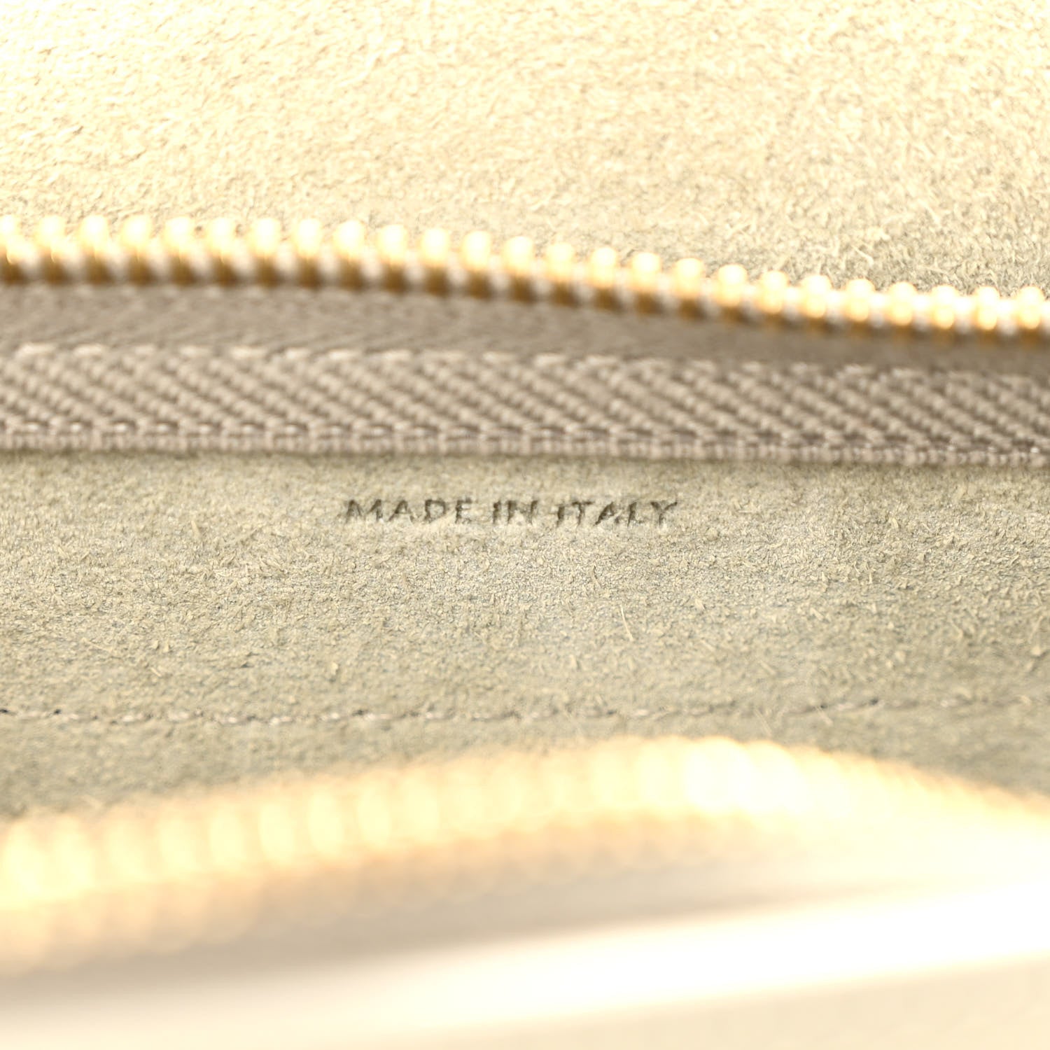 Celine Grained Calfskin Pico Belt Bag Green Clay 7 of 10