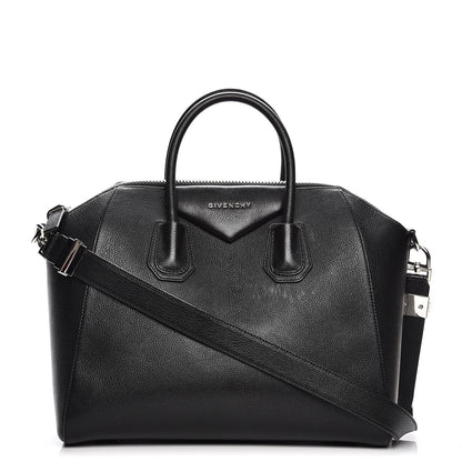 Givenchy Sugar Goatskin Medium Antigona Black 1 of 9