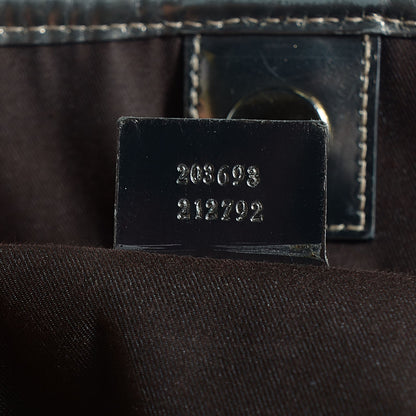 Gucci GG Plus Web Medium Joy Tote Pewter 7 of 7