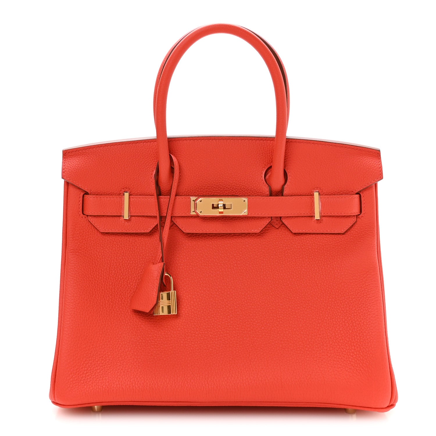 Hermes Togo Birkin 30 Capucine 1 of 11