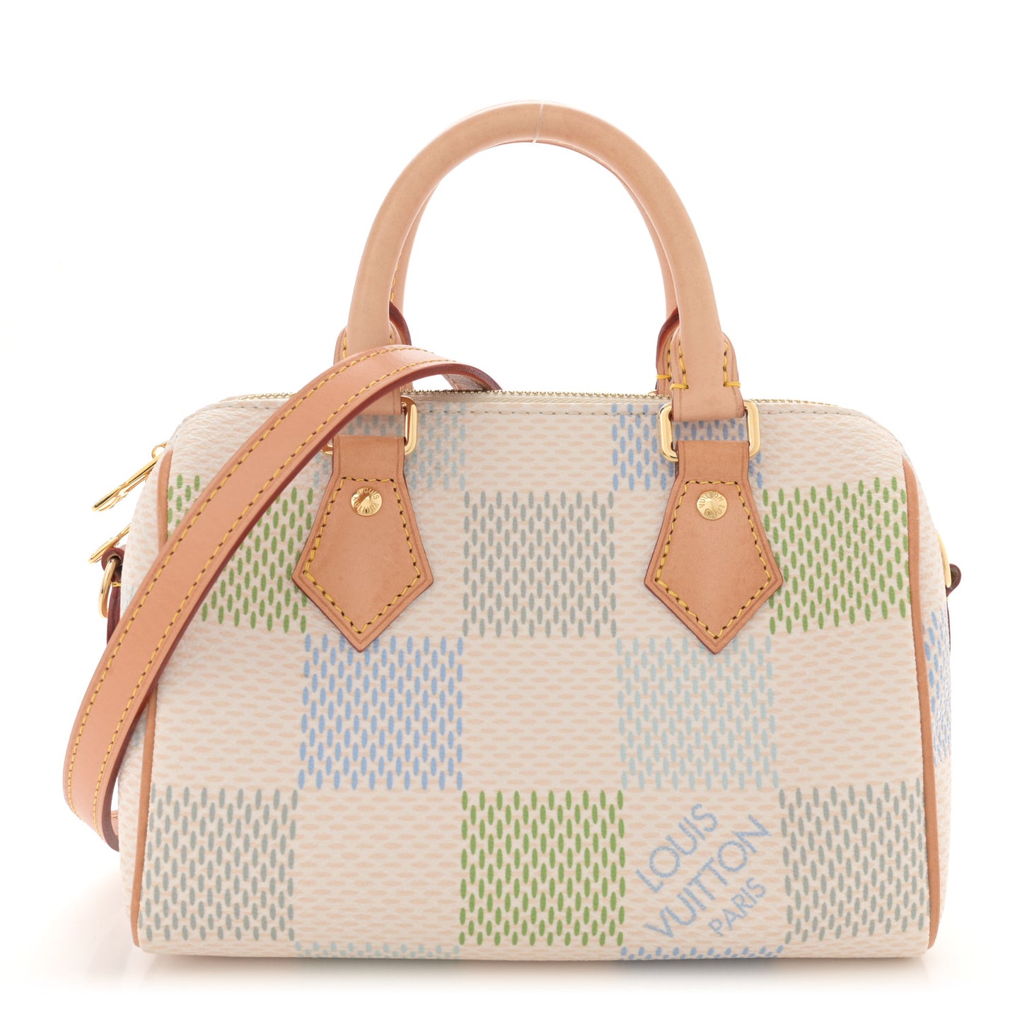 Damier Giant Speedy Bandouliere 20 Pistachio