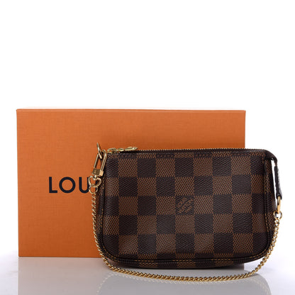 Louis Vuitton Damier Ebene Mini Pochette Accessories 8 of 8