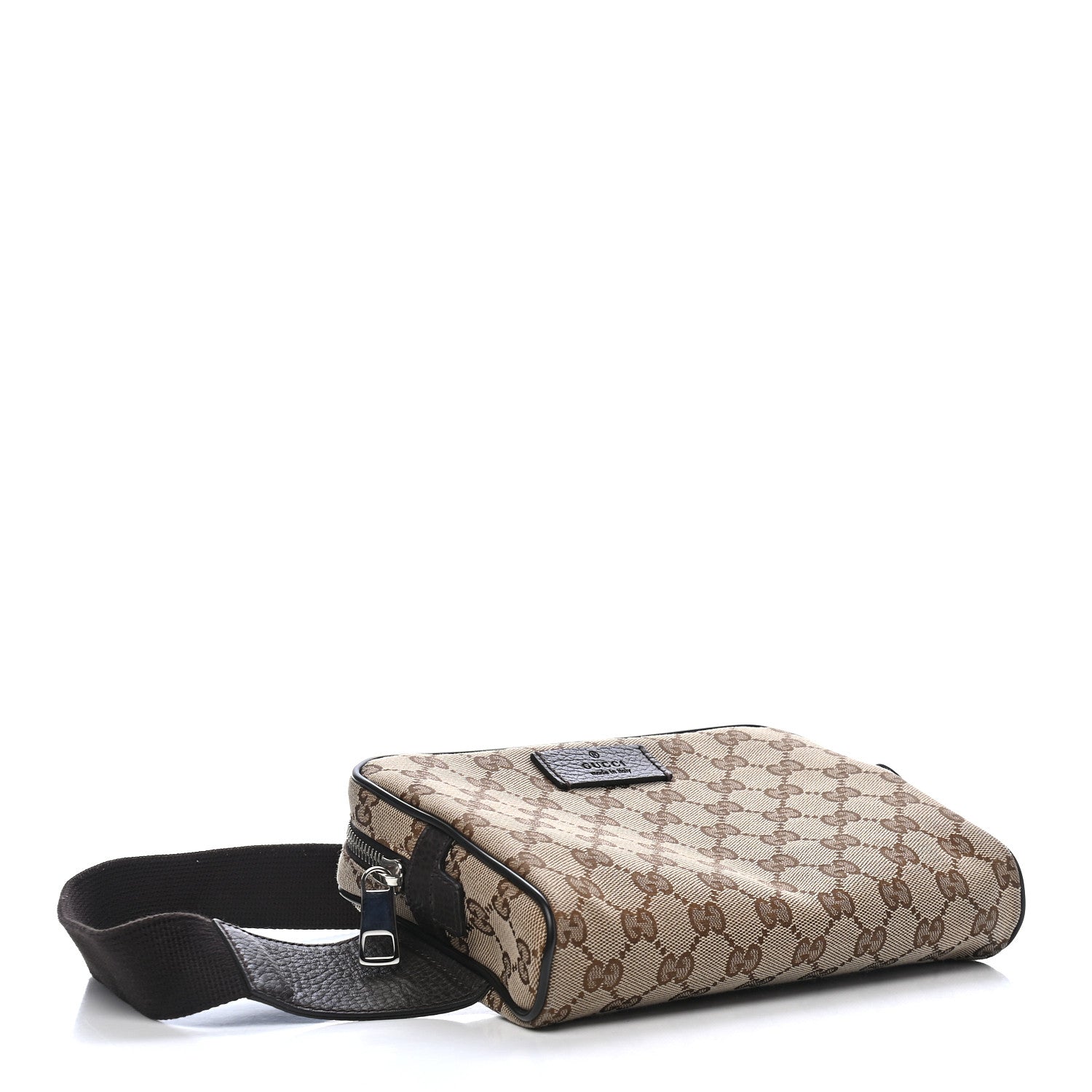 Gucci Monogram Belt Bag Dark Brown 4 of 9