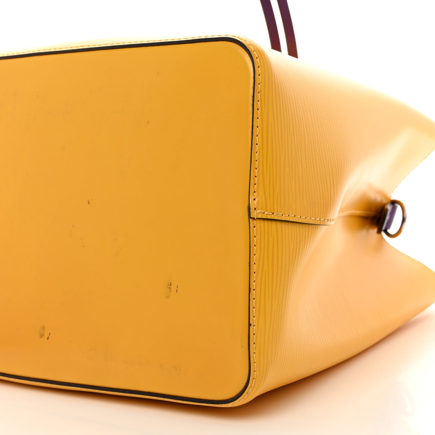 LOUIS VUITTON Epi NeoNoe MM Citron Violet
