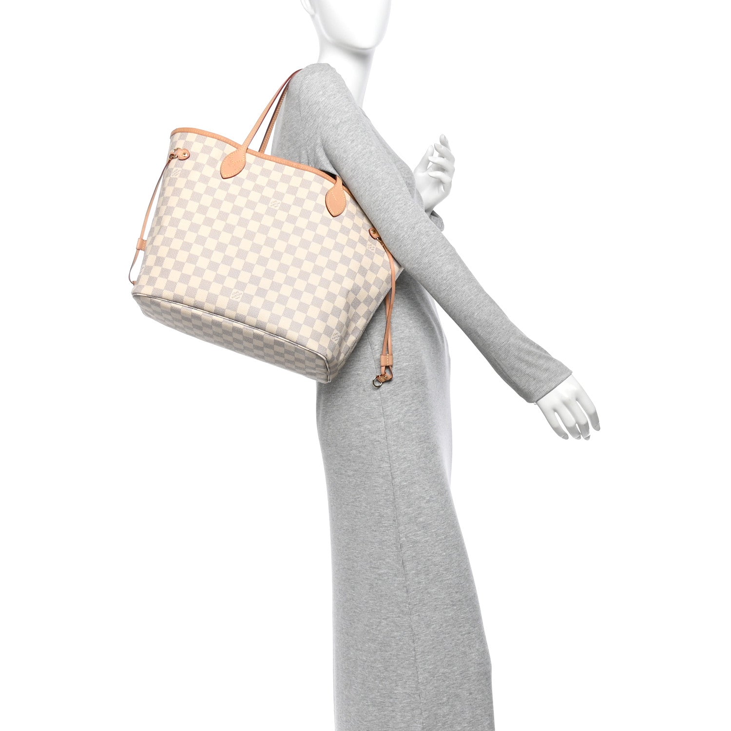 Louis Vuitton Damier Azur Neo Neverfull MM 2 of 10