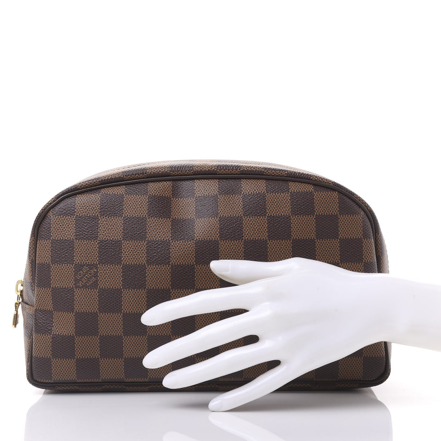 Damier Ebene Toiletry Bag 25