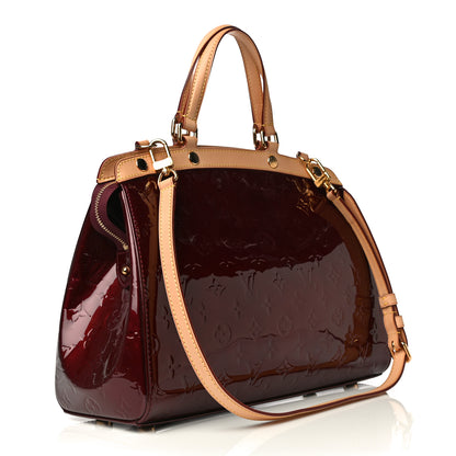 Louis Vuitton Vernis Brea MM Rouge Fauviste 3 of 9