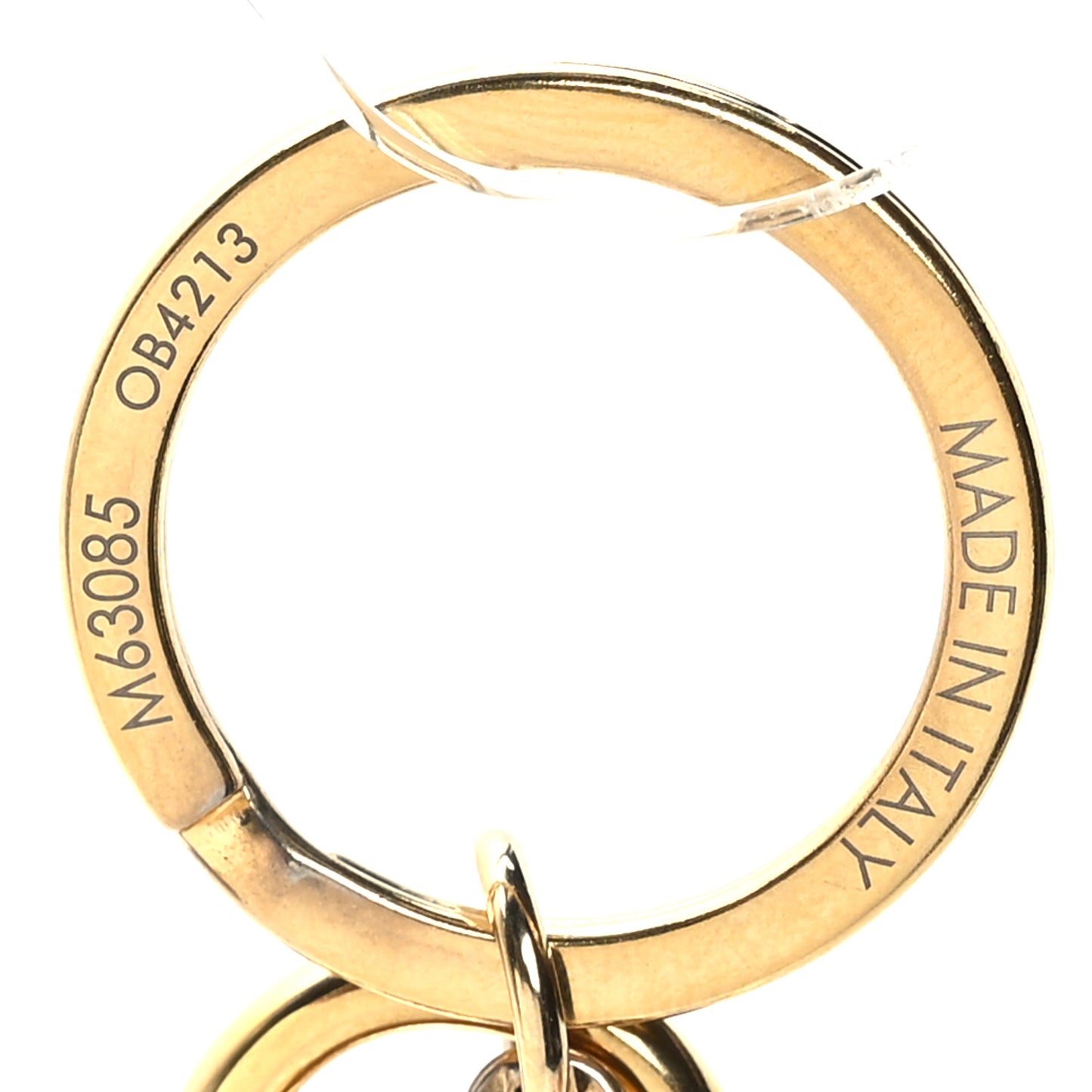 Monogram Blooming Flowers BB Bag Charm Key Holder Pink