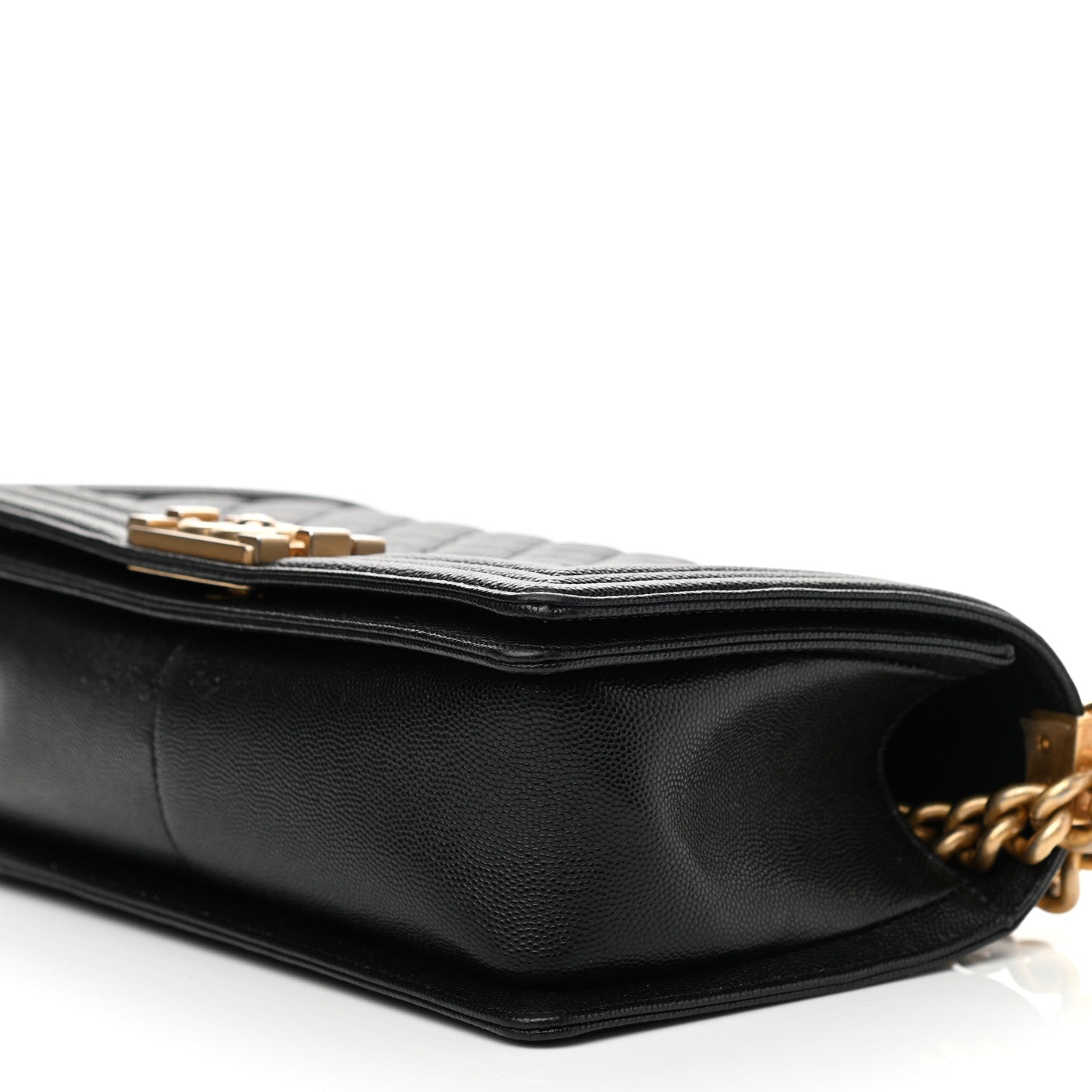 Chanel Caviar Quilted Medium Boy Flap Black 9 of 12
