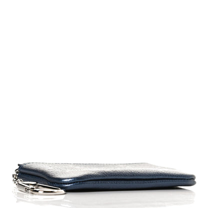 Louis Vuitton Metallic Empreinte Monogram Giant Key Pouch Navy Nacre 4 of 8