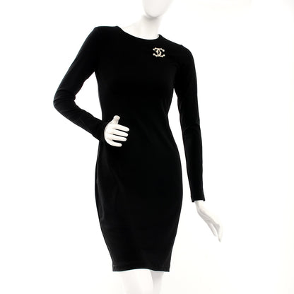 Chanel Star Resin Pearl Large CC Brooch Gold 2 of 4