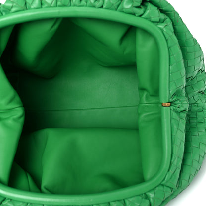 Bottega Veneta Nappa Maxi Intrecciato The Pouch Oversized Clutch Racing Green 5 of 15