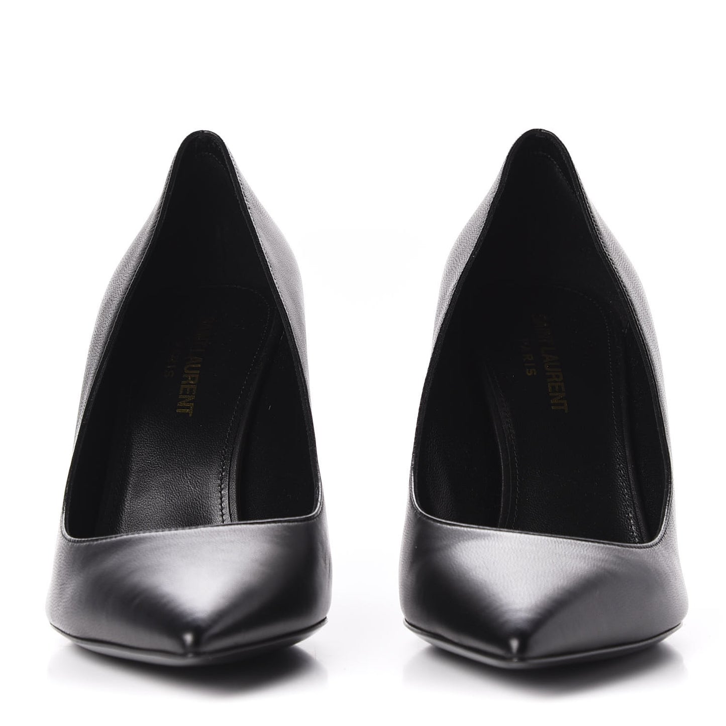 Calfskin Opyum 85 Pumps 38.5 Black