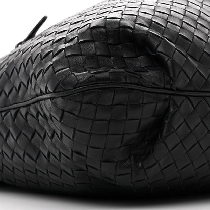 Bottega Veneta Cervo Deerskin Intrecciato Julie Tote Black 9 of 10