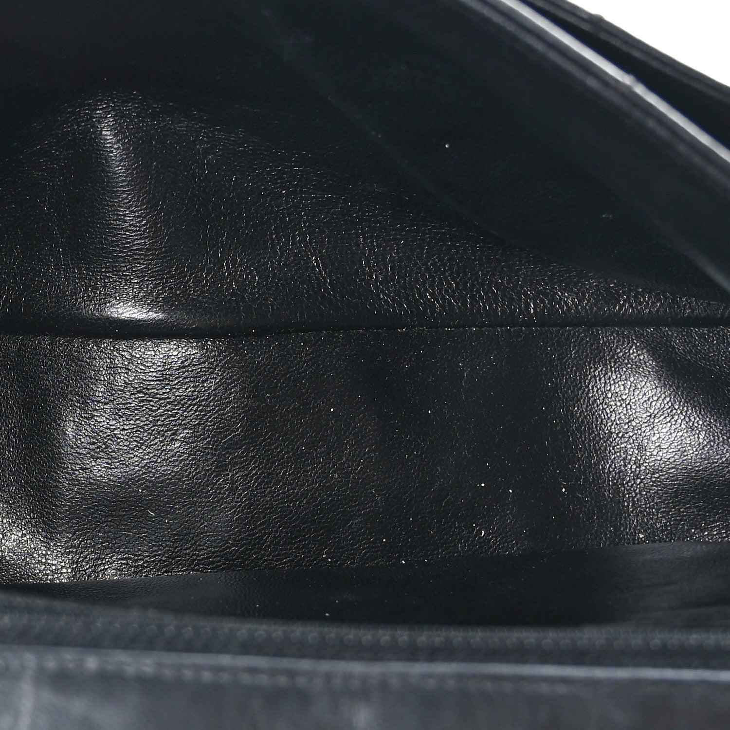 Chanel Lambskin Stitched Chocolate Bar Single Flap Black 5 of 9