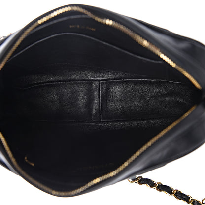 Chanel Lambskin Quilted Camera Case Black 5 of 17