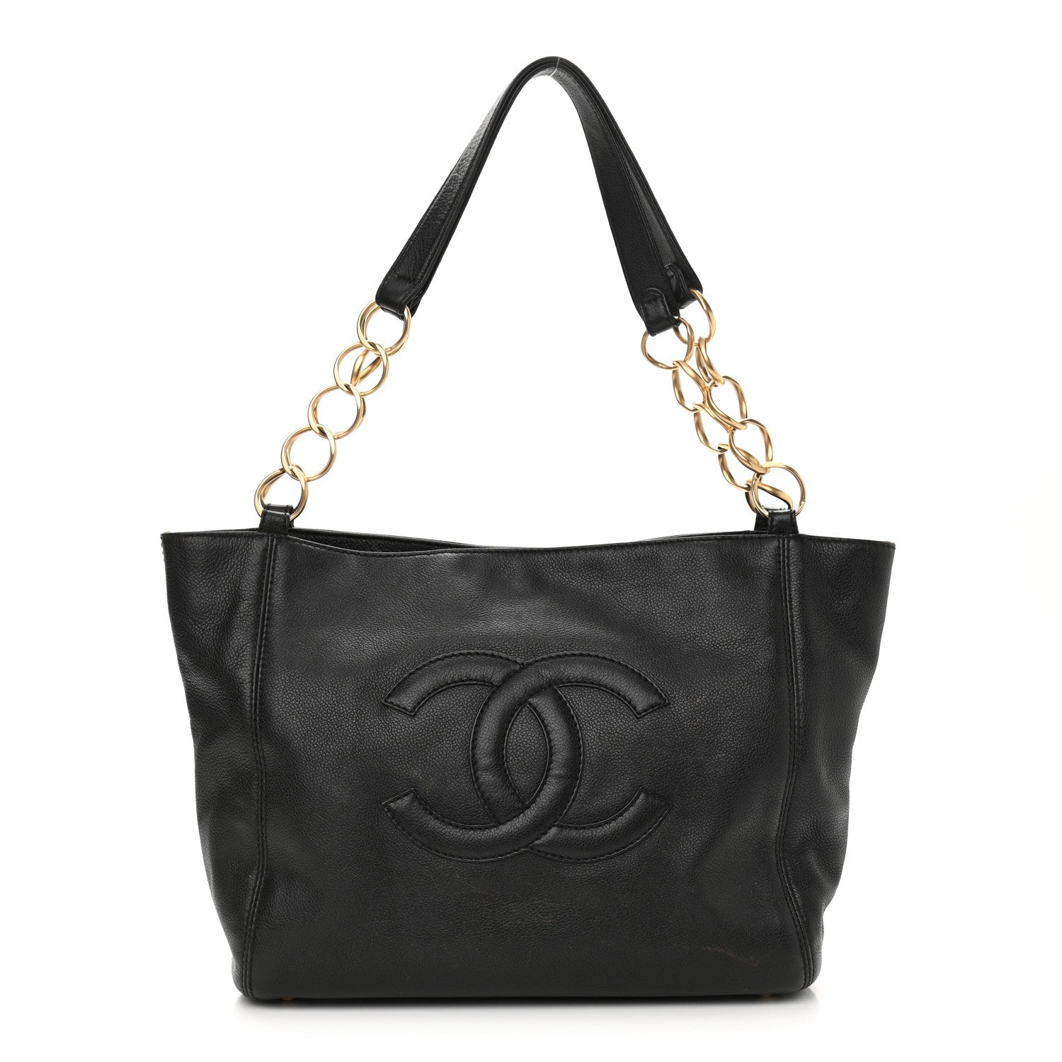 Chanel Caviar CC Shoulder Bag Black 1 of 14