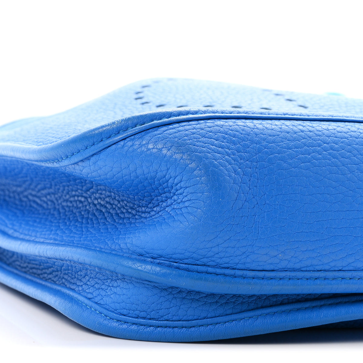 Hermes Taurillon Clemence Evelyne III PM Bleu Hydra 9 of 11